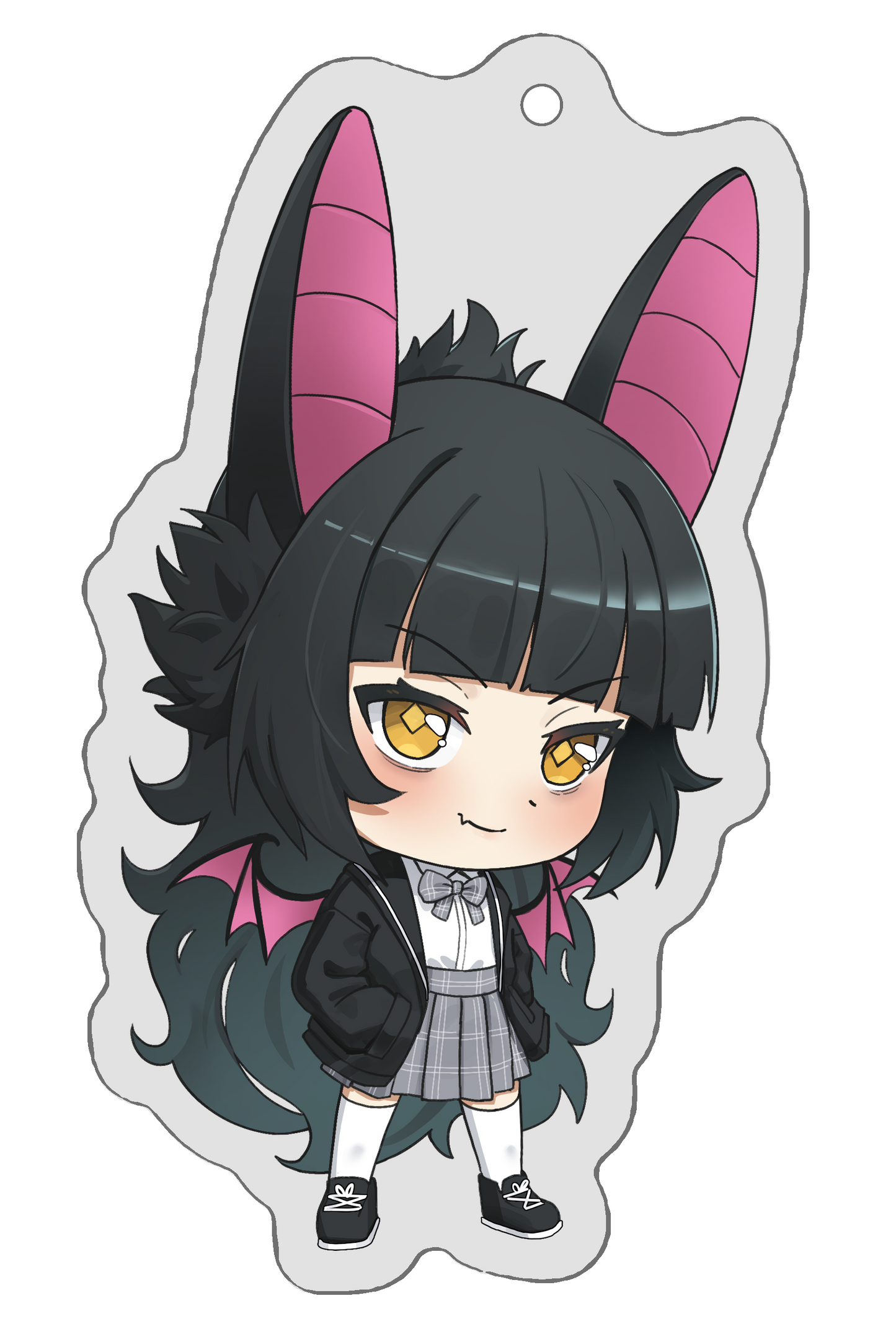 Moriko Schoolgirl Keychain