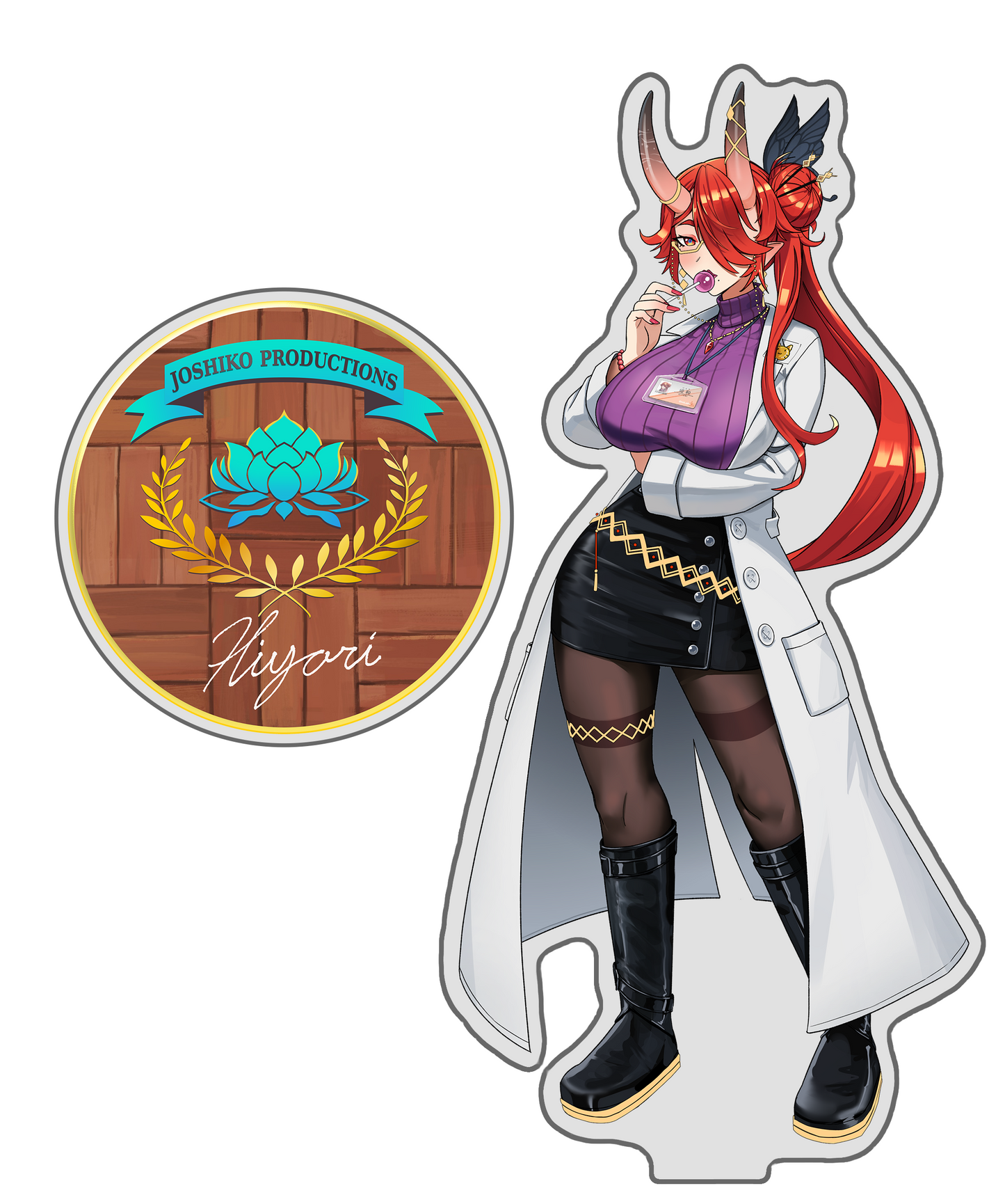 Hiyori Schoolgirl Standee
