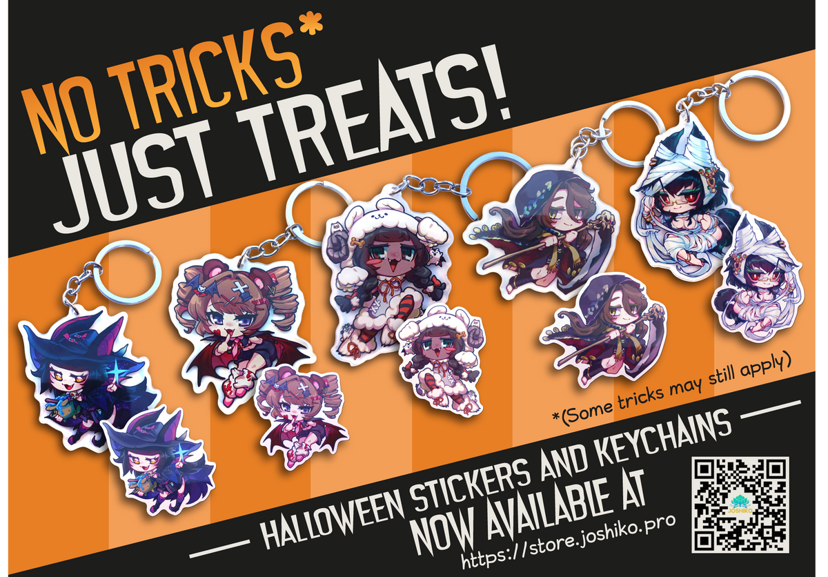 Moriko Halloween Keychain