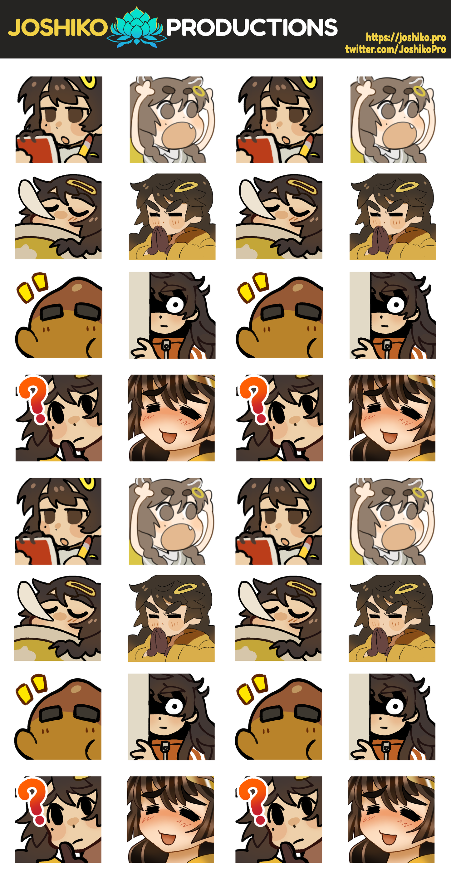 Margo Emote Stickers