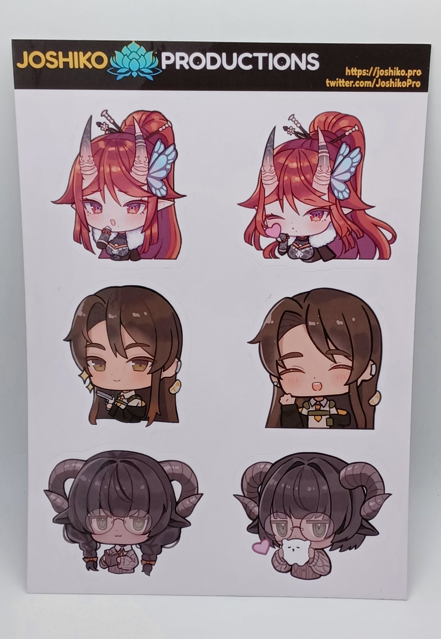 Debut Talent Sticker Sheet