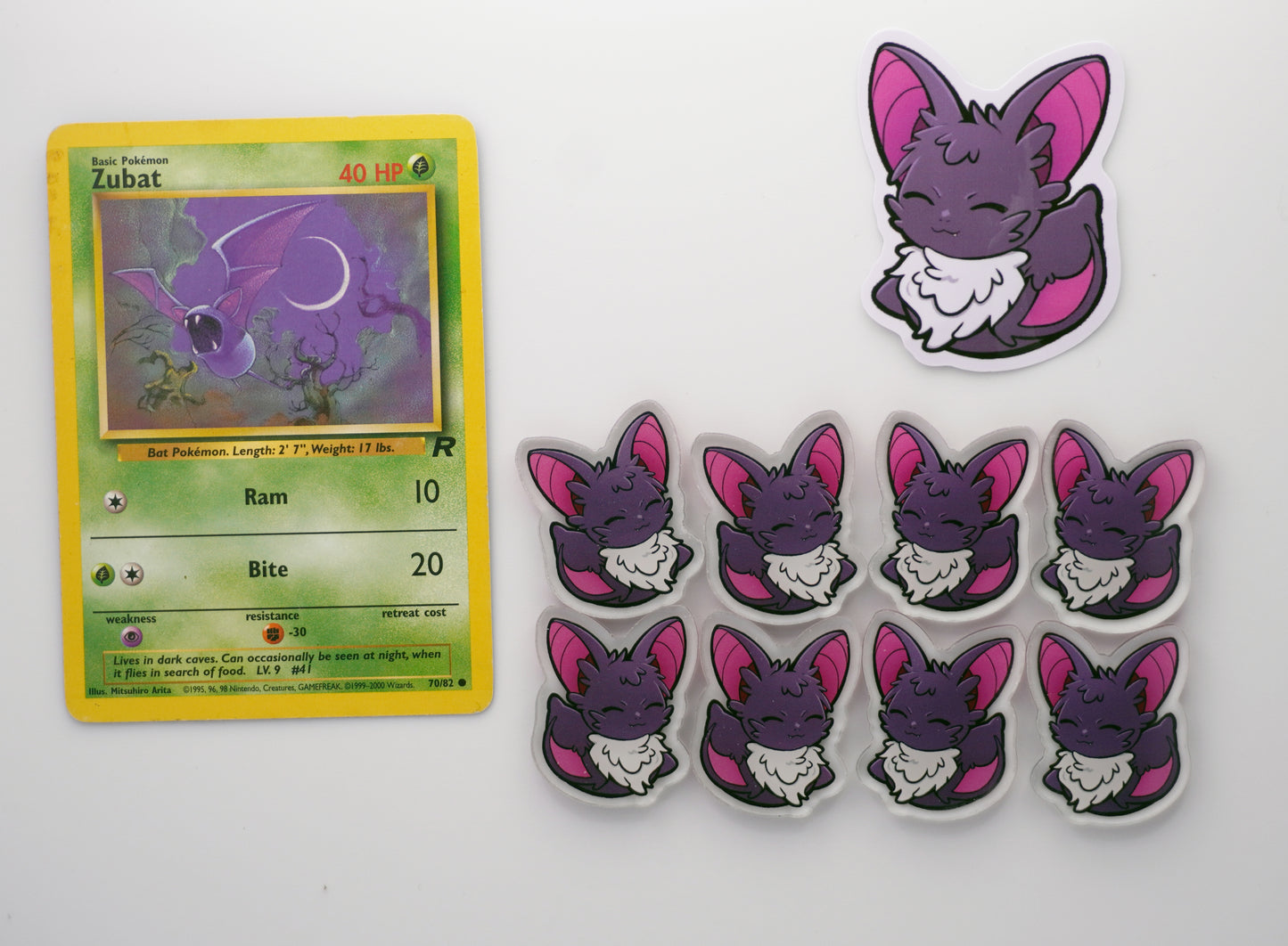 Batrick Acrylic Game Tokens