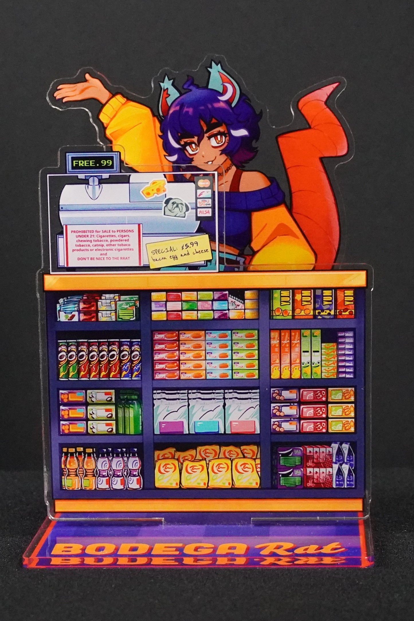 Bodega Acrylic Diorama Standee