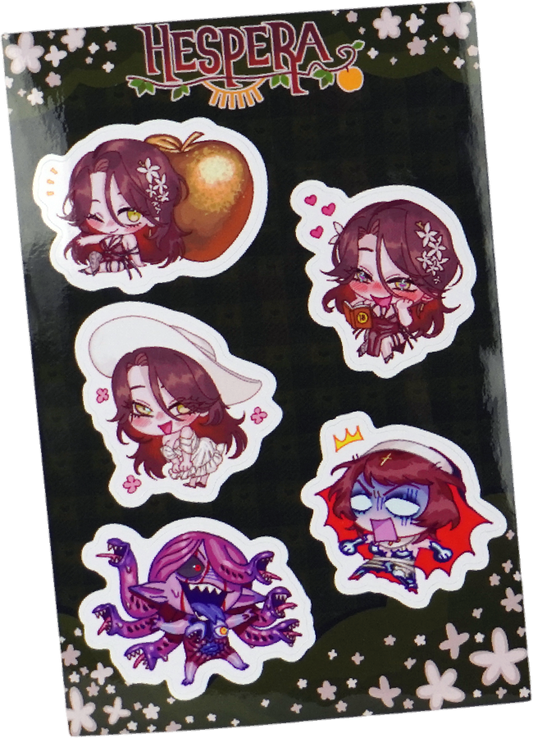 Hespera Stickersheet Retromantique