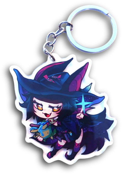 Moriko Halloween Keychain
