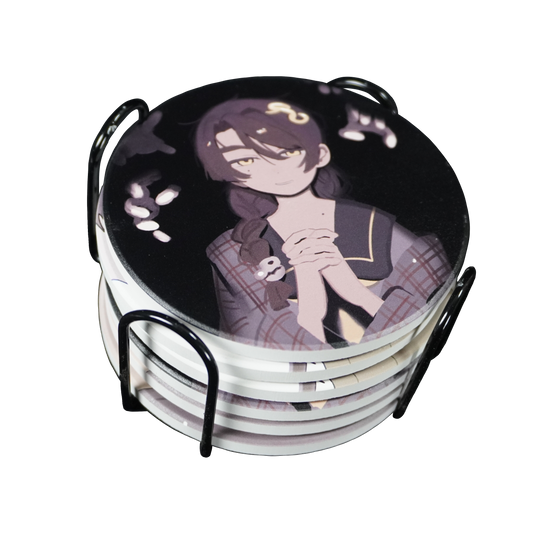 Margo Ceramic Coaster Set