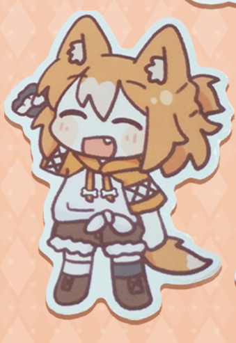 Koragi Cheer Sticker 4"