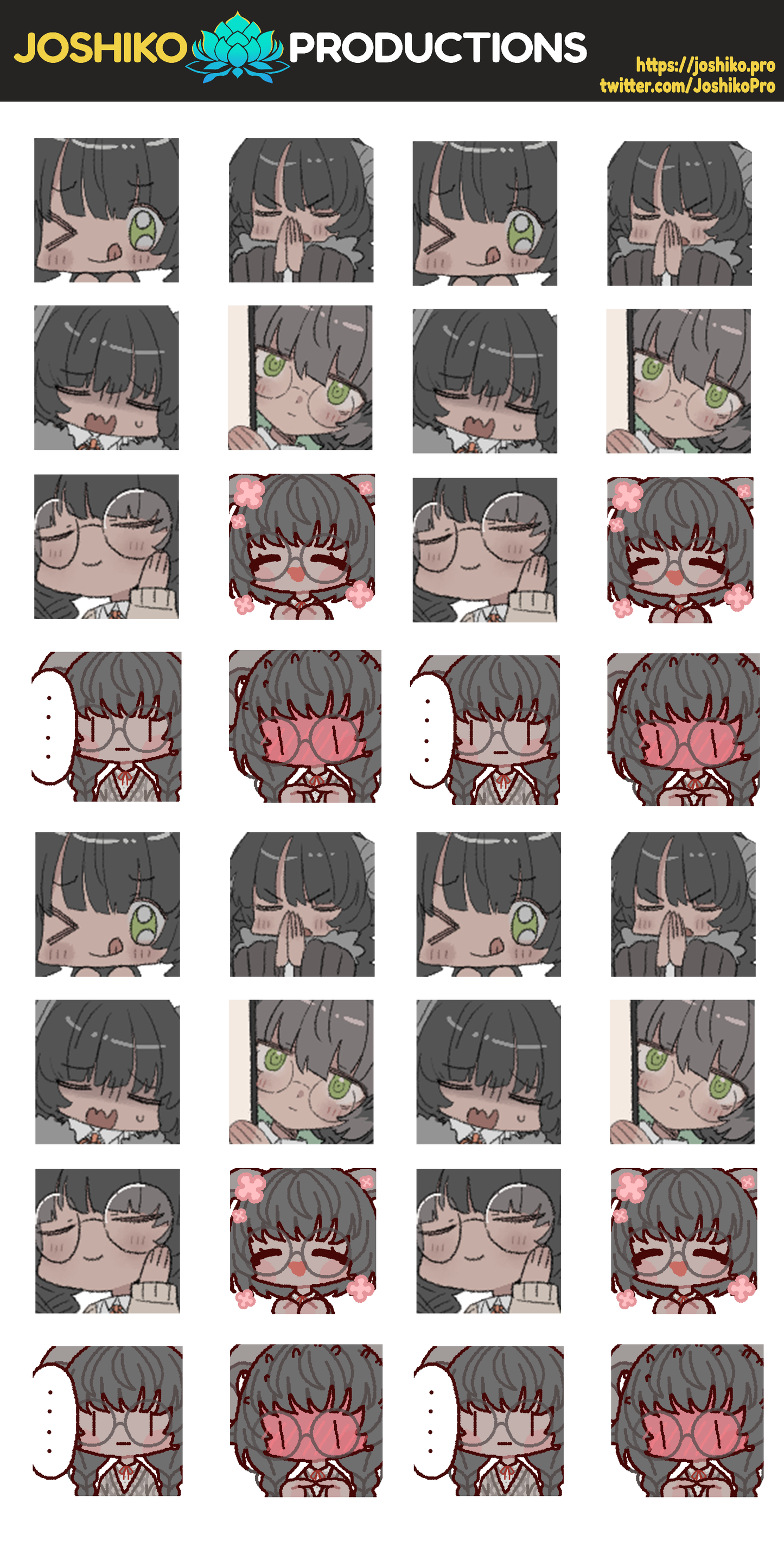Kyubalt Emote Stickers