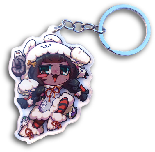 Kyubalt Halloween Keychain