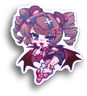 Miruku Halloween Sticker